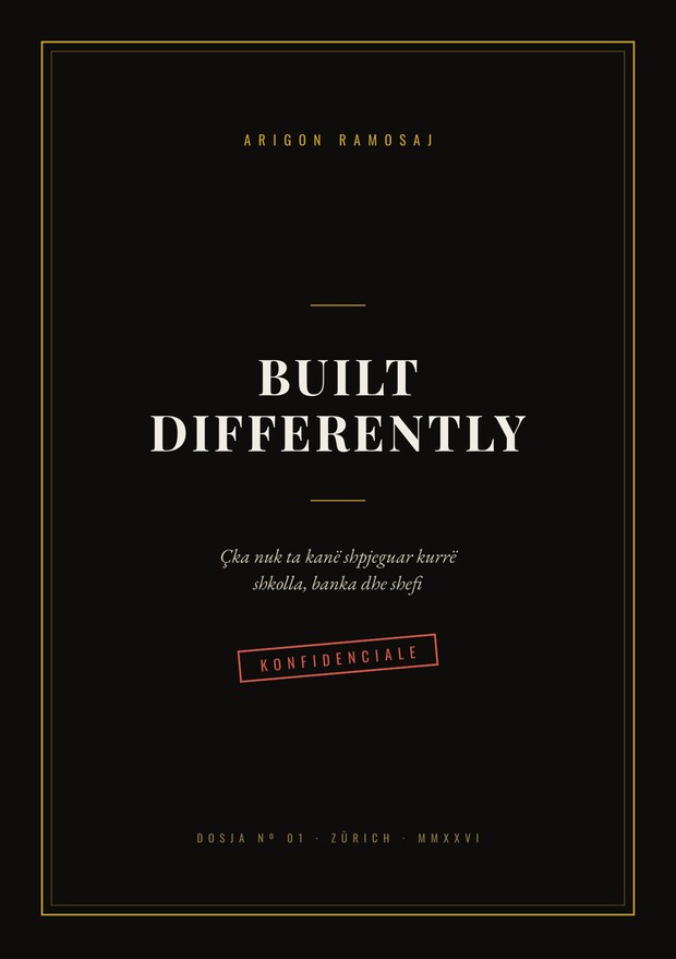 Kopertina e librit Built Differently